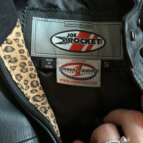 Women’s Joe Rocket leather jacket - Picture 4 of 7